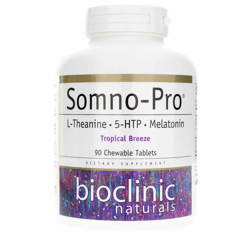Bioclinic Naturals Somno-Pro 90 Chewable Tablets