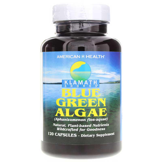 American Health Klamath Shores Blue Green Algae 500 Mg 120 Capsules