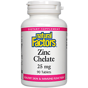 Zinc Chelate - Supports Immune Function & Healthy Skin (90 Tablets)