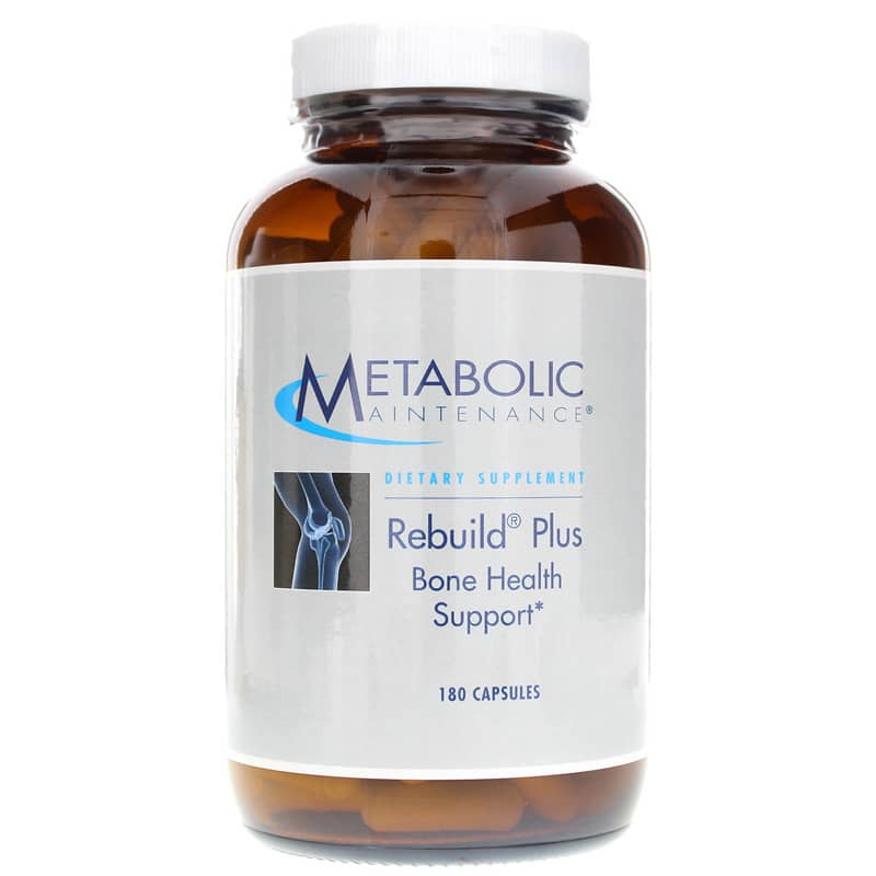 Metabolic Maintenance Rebuild Plus Bone Health Support 180 Capsules