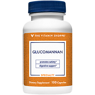 Glucomannan - Soluble Fiber from Konjac Root (100 Capsules)