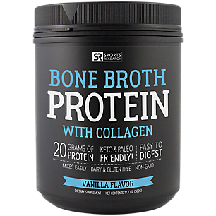 Bone Broth Protein with Collagen - Vanilla (20 Servings)