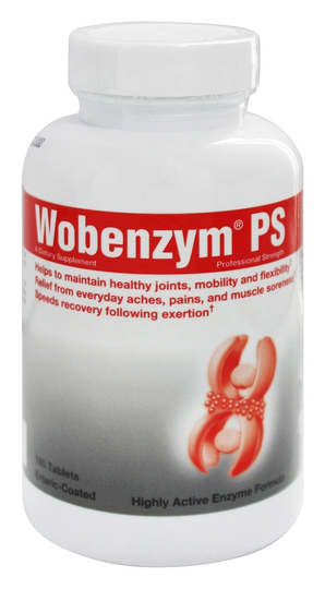 Mucos - Wobenzym PS - Professional Strength - 180 Tablets