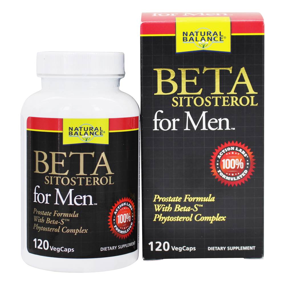 Natural Balance - Beta Sitosterol for Men Prostate Formula - 120 Vegetable Capsule(s)