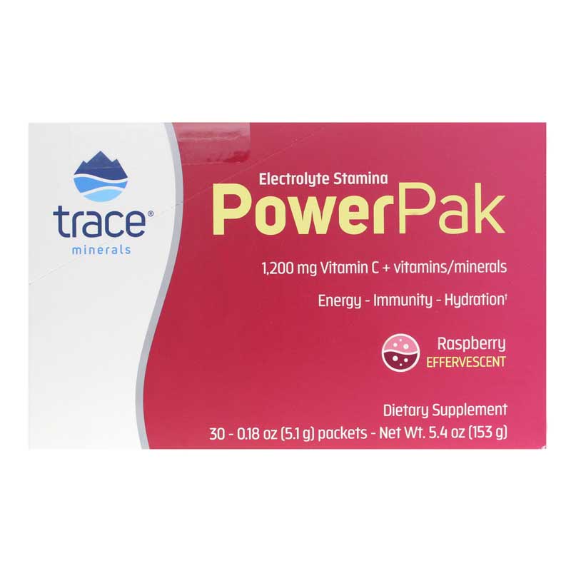 Trace Minerals Research Electrolyte Stamina Power Pak 30 Packets