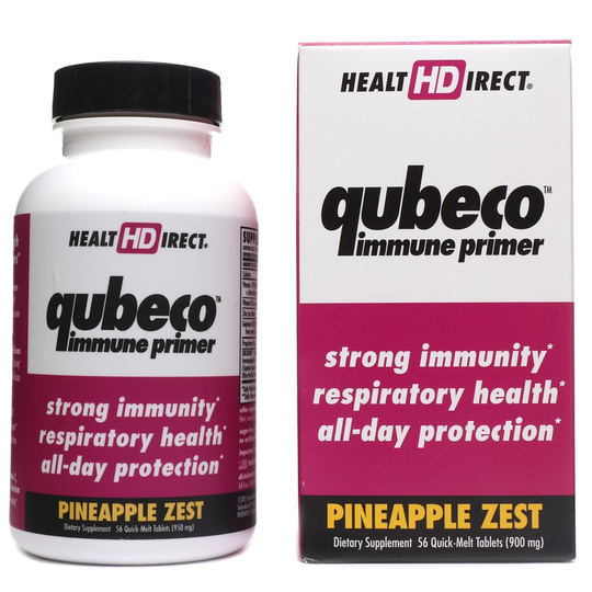 Health Direct - Qubeco Immune Primer Pineapple Zest - 56 Quick Dissolve Tablets
