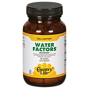 Water Factors Maximized with Potassium & Vitamin B6 (90 Tablets)