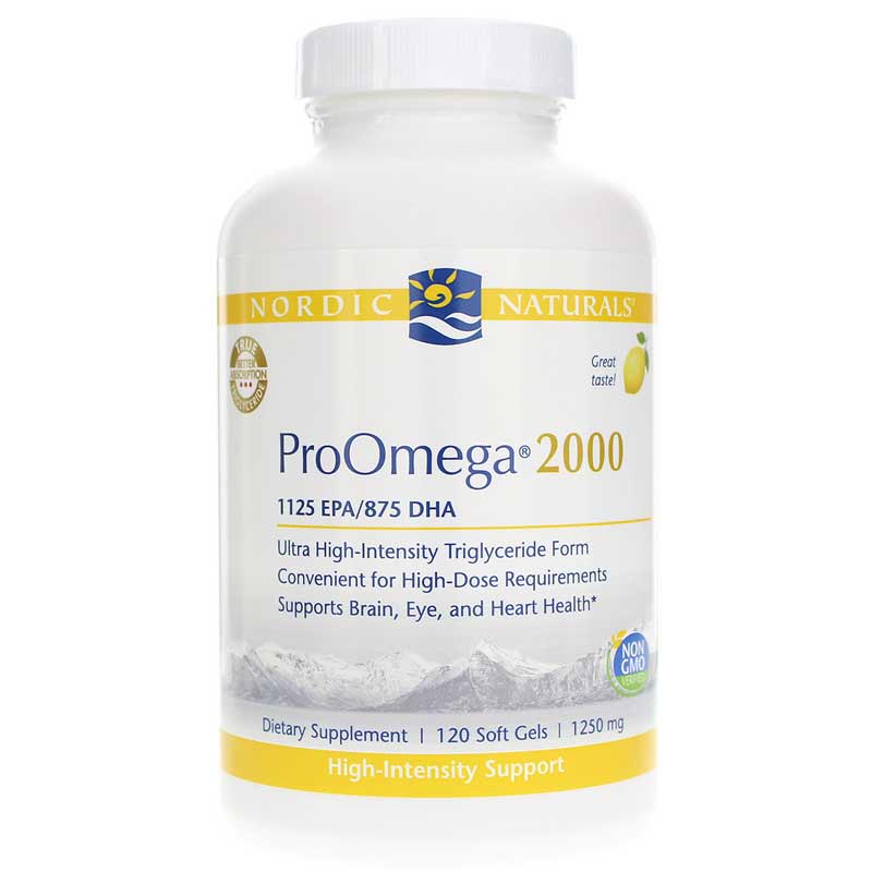 Nordic Naturals ProOmega 2000 120 Softgels