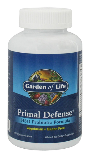 Garden of Life - Primal Defense HSO Probiotic Formula - 180 Vegetarian Caplet(s)