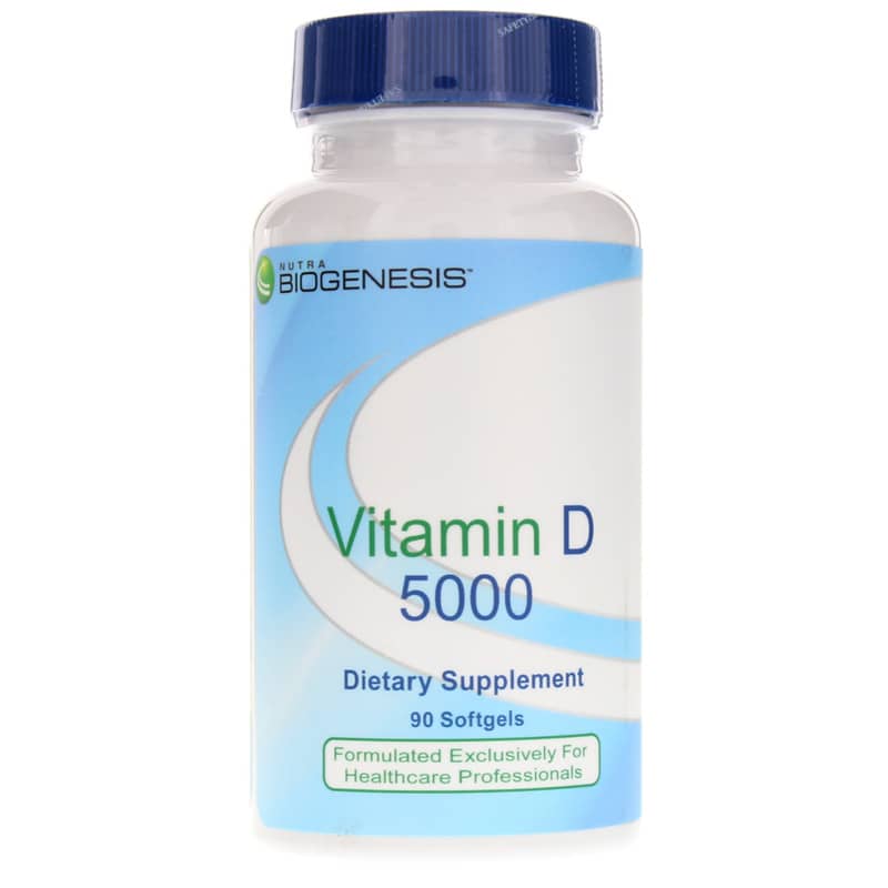 Nutra Biogenesis Vitamin D 5000 90 Softgels