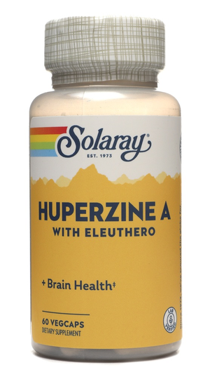 Solaray - Huperzine A with Eleuthero - 60 Veg Capsules