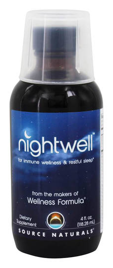 Source Naturals - NightWell Immune Wellness & Restful Sleep Liquid - 4 fl. oz.