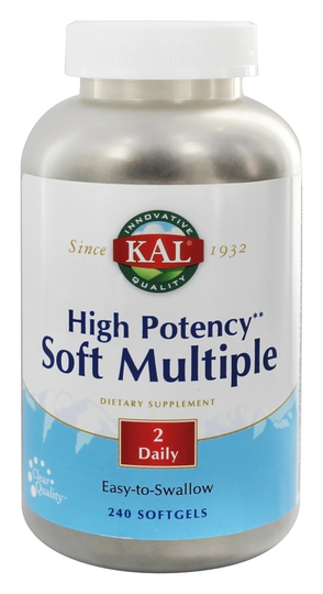 Kal - High Potency Soft Multiple - 240 Softgels
