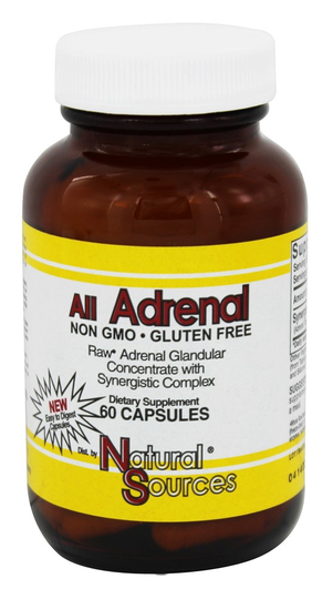 Natural Sources - All Adrenal - 60 Capsules