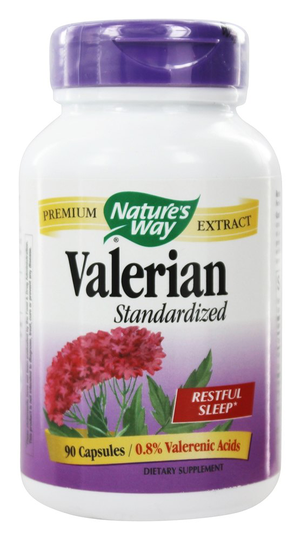 Nature's Way - Valerian Standardized Extract - 90 Capsules