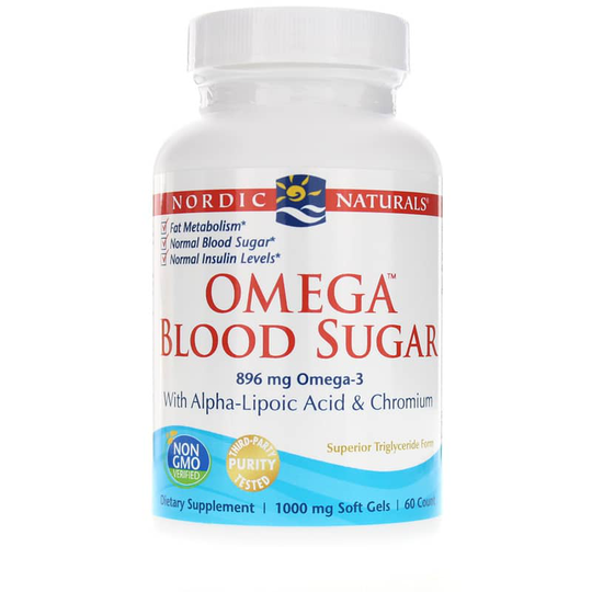 Nordic Naturals Omega Blood Sugar 60 Softgels