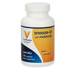 Snooze-In with Melatonin for Sleep & Relaxation (120 Capsules)