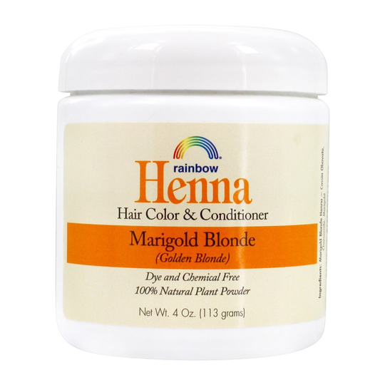 Rainbow Research - Henna Hair Color & Conditioner Marigold Blonde - 4 oz.