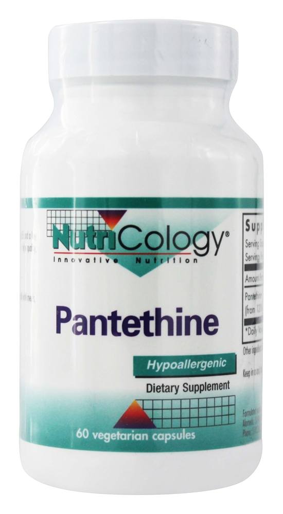 Nutricology - Pantethine - 60 Vegetarian Capsules