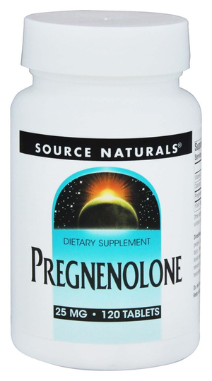 Source Naturals - Pregnenolone 25 mg. - 120 Tablets