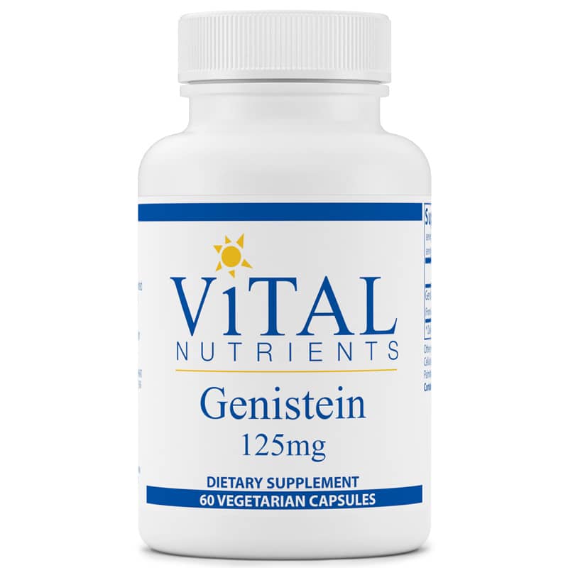 Vital Nutrients Genistein 125 Mg 60 Veg Capsules