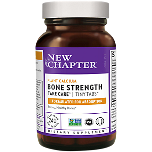Bone Strength - Plant-Sourced Whole-Food Calcium (240 Tablets)