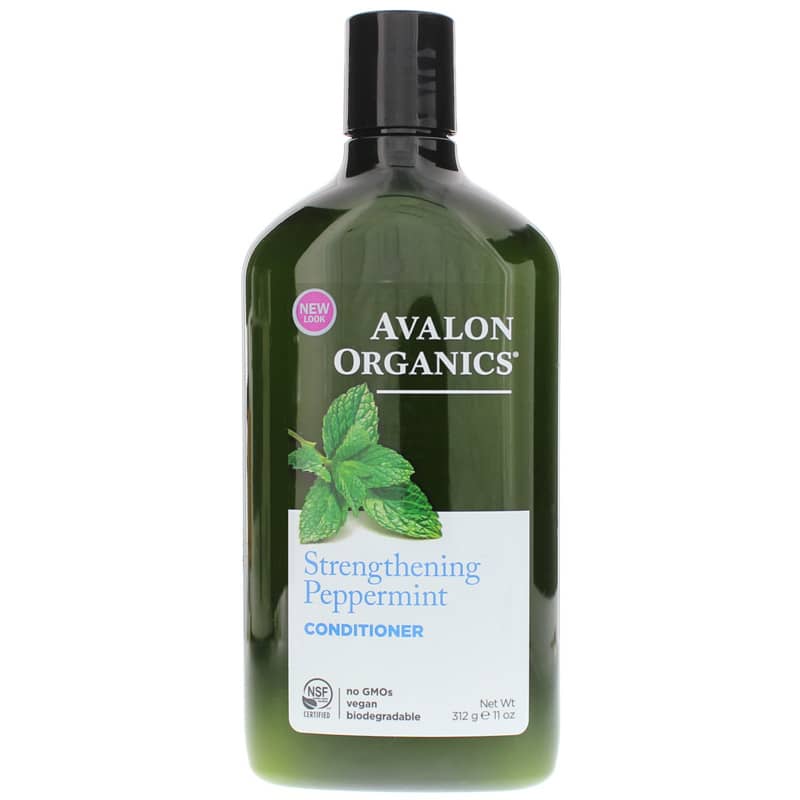 Avalon Organics Strengthening Peppermint Conditioner 11 Oz