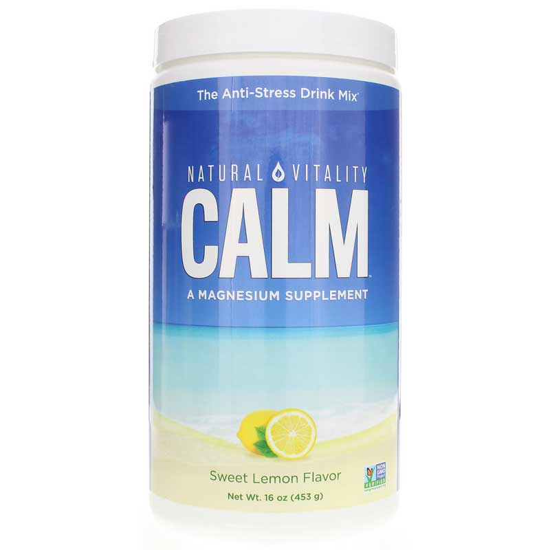 Natural Vitality Natural Calm Sweet Lemon 16 Oz