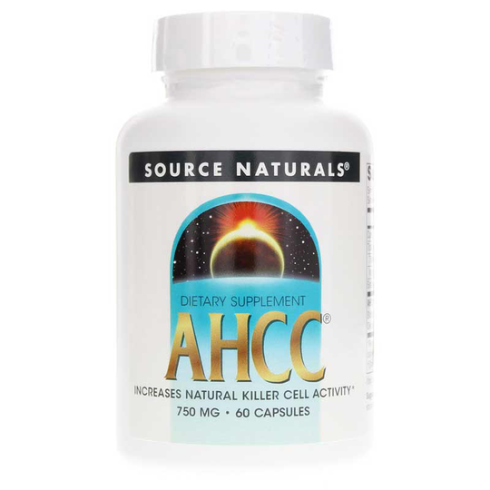 Source Naturals Ahcc 750 Mg 60 Capsules