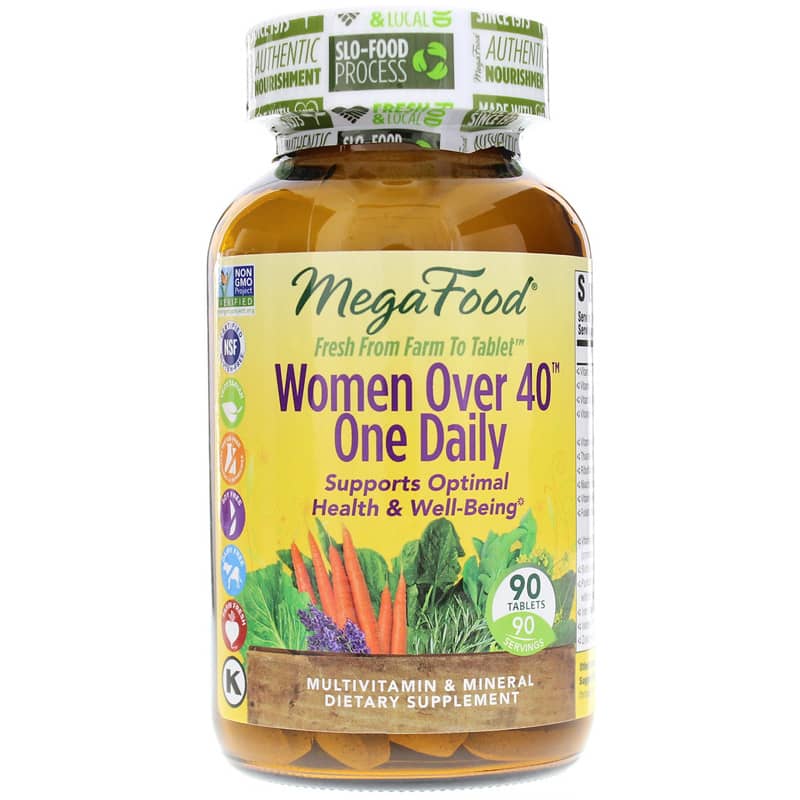 Megafood Women Over 40 One Daily 90 Tablets