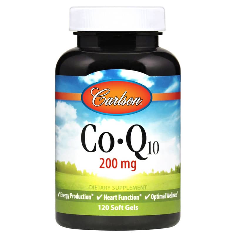 Carlson Labs Co-Q10 200 Mg 120 Softgels