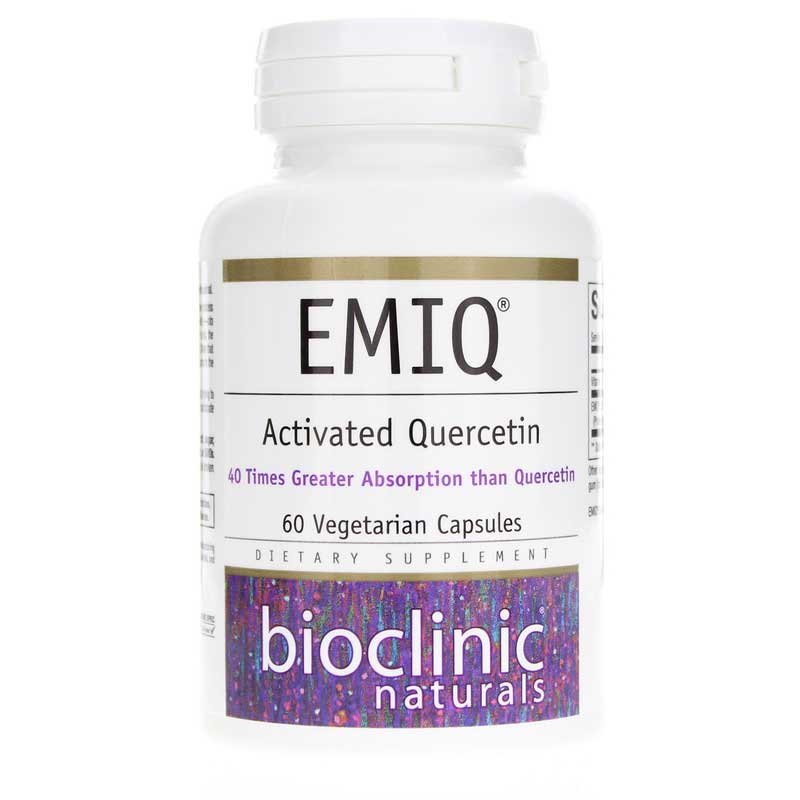 Bioclinic Naturals Emiq Activated Quercetin 60 Veg Capsules