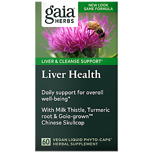 Liver Health with Milk Thistle & Natural Antioxidant Sources (60 Vegetarian Liquid Capsules)