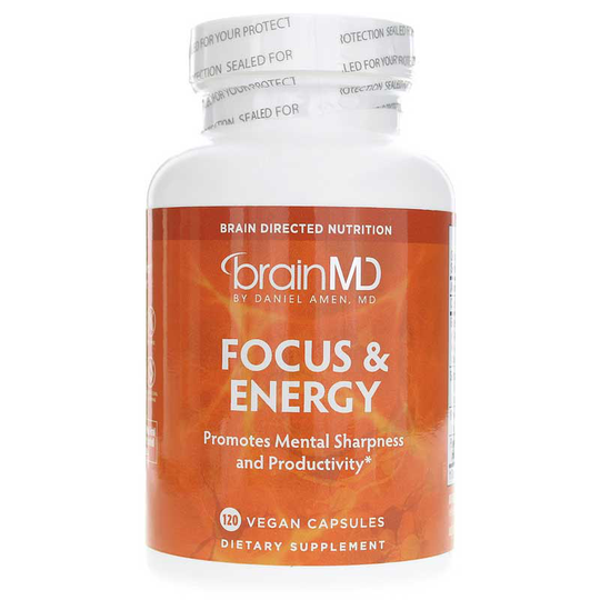 BrainMD Focus & Energy 120 Capsules