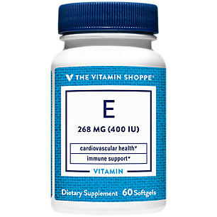 Vitamin E - Promotes Cardiovascular Health & Immune Support - 400 IU (60 Softgels)