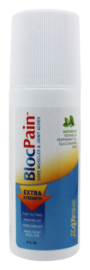 LifeTime Vitamins - BlocPain Extra Stregth Roll-On - 3 oz.