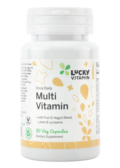 LuckyVitamin - Once Daily Multi Vitamin - 30 Veg Capsules