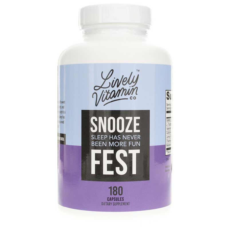 Lively Vitamin Co Snooze Fest 180 Capsules