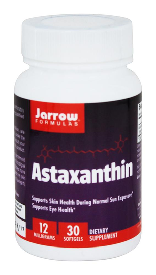 Jarrow Formulas - Astaxanthin 12 mg. - 30 Softgels