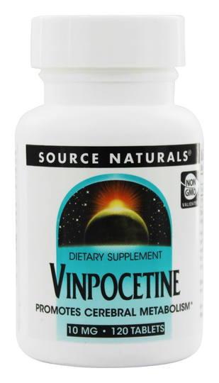 Source Naturals - Vinpocetine 10 mg. - 120 Tablets