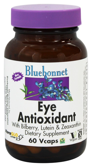 Bluebonnet Nutrition - Eye Antioxidant - 60 Vegetarian Capsules