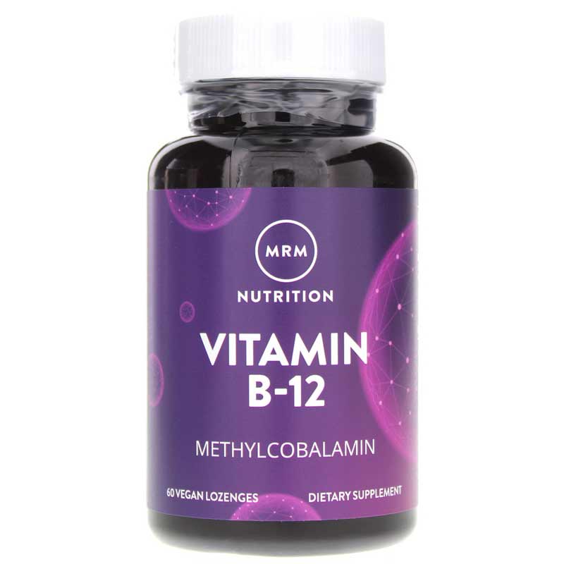 MRM Vitamin B-12 Methylcobalamin 2,000 Mcg 60 Lozenges