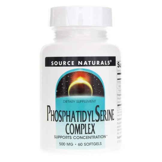 Source Naturals Phosphatidyl Serine Complex 500 Mg 60 Softgels