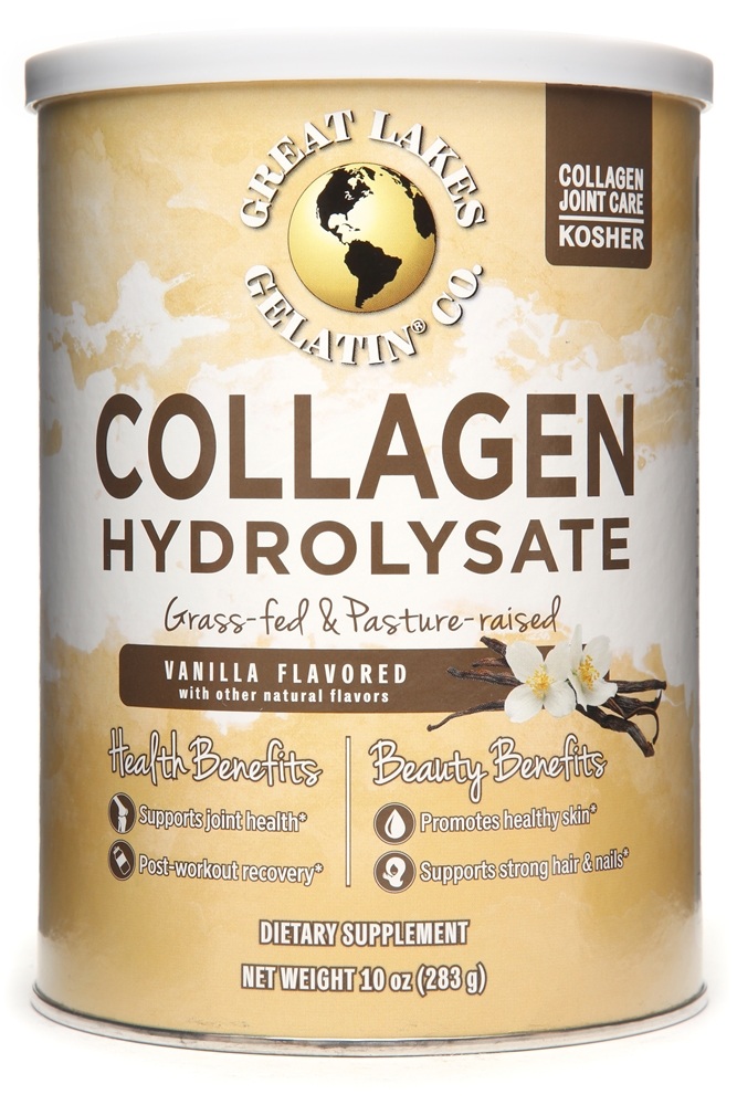Great Lakes - Collagen Hydrolysate Powder Vanilla Flavored - 10 oz.