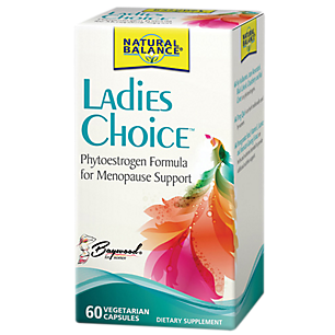 Ladies Choice Phytoestrogen Formula for Menopause Support (60 Vegetarian Capsules)