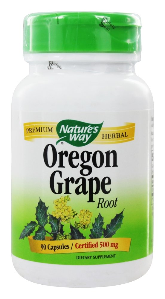 Nature's Way - Oregon Grape Root 475 mg. - 100 Capsules