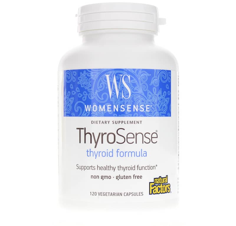 Natural Factors WomenSense ThyroSense 120 Veg Capsules