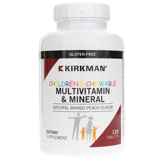Kirkman Children's Chewable Multivitamin & Mineral with Xylitol 120 Tablets