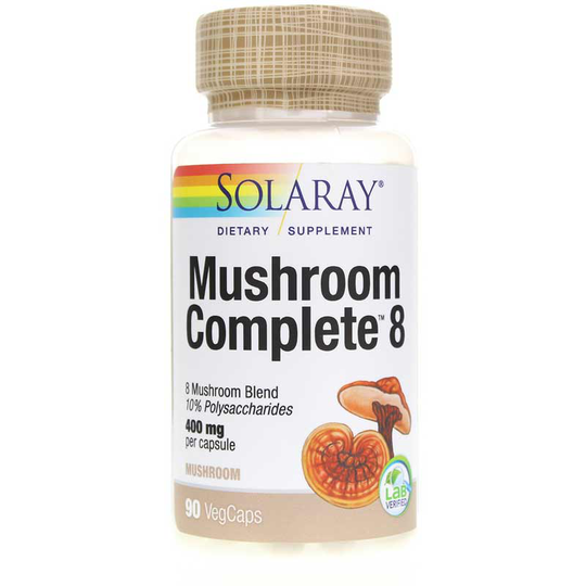 Solaray Mushroom Complete 8 90 Veg Capsules