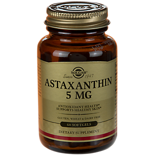 Astaxanthin - Supports Healthy Skin - 5 MG Per Serving (60 Softgels)